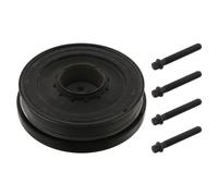 febi bilstein 37420 Pulley decoupled, for crankshaft with screws, pack of one