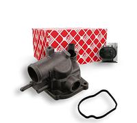 febi bilstein 37456 Thermostat Housing with sensor, seal and thermostat, pack of one