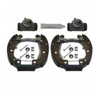 FEBI BILSTEIN Brake Shoes 37490 Rear Axle Pre-assembled for Peugeot/Citroen Pack of 2