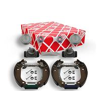 febi bilstein 37494 Brake Shoe Set with additional parts, pack of two