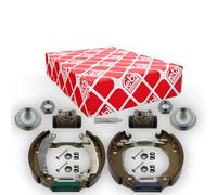 Brake shoes Rear Axle Pre-assembled 37496 FEBI BILSTEIN for PEUGEOT 205