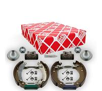 febi bilstein 37496 Brake Shoe Set with additional parts, pack of two