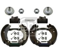 Febi Bilstein 37496 Rear Brake Shoe Set Braking System Fits Peugeot 205