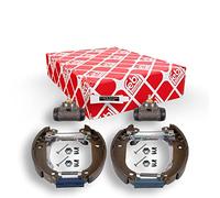 febi bilstein 37500 Brake Shoe Set with additional parts, pack of two