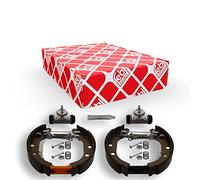 febi bilstein 37512 Brake Shoe Set with additional parts, pack of two