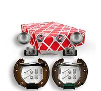 febi bilstein 37522 Brake Shoe Set with additional parts, pack of two