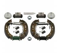 Ferdinand Bilstein Brake Shoe Set 37526 - Rear Axle Pre-Assembled for CITROËN PEUGEOT
