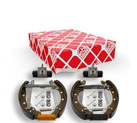 febi bilstein 37562 Brake Shoe Set with additional parts, pack of two