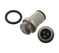 COOLANT TEMPERATURE SENSOR grey 37608 FEBI BILSTEIN for AUDI 80 B3 Saloon A6 C4