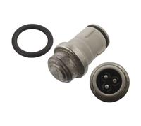 COOLANT TEMPERATURE SENSOR grey 37608 FEBI BILSTEIN for AUDI 80 B3 Saloon A6 C4