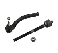 febi bilstein 37617 Tie Rod with end fitting, nut and lock nut, pack of one