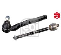 febi bilstein 37618 Tie Rod with end fitting, nut and lock nut, pack of one