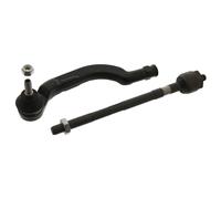 febi bilstein 37627 Tie Rod with end fitting, nut and lock nut, pack of one | Compatible with: Nissan Primastar bus, Primastar box, Vauxhall Movano A bus, Movano A box, Movano A platform/chassis