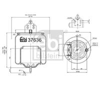 FEBI BILSTEIN 37636 Boot, air suspension