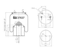 FEBI BILSTEIN 37637 Boot, air suspension