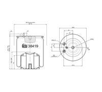 FEBI BILSTEIN 38419 Boot, air suspension