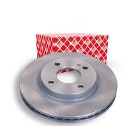 2x Brake Discs Pair Vented fits FORD FIESTA Mk6 TDCi 1.6D Front 2008 on 258mm