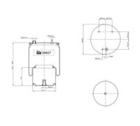 FEBI BILSTEIN 38607 Boot, air suspension