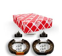 febi bilstein 38618 Brake Shoe Set with additional parts, pack of two