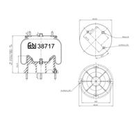 FEBI BILSTEIN 38717 Boot, air suspension