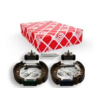 Brake shoes Rear Axle Pre-assembled 38744 FEBI BILSTEIN for FIAT PUNTO