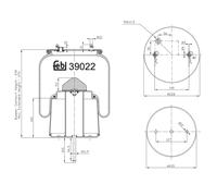 FEBI BILSTEIN 39022 Boot, air suspension