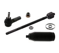 febi bilstein 39029 Tie Rod with end fitting, boot, and additional parts, pack of one