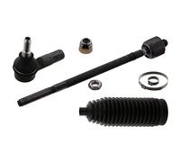 febi bilstein 39029 Tie Rod with end fitting, boot, and additional parts, pack of one