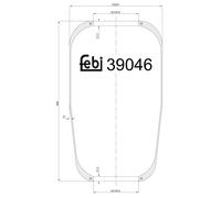 FEBI BILSTEIN 39046 Boot, air suspension