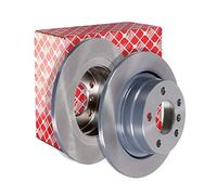 2x Brake Discs Pair Solid fits BMW 116D F20, F21 1.5D Rear 15 to 19 B37D15A Set