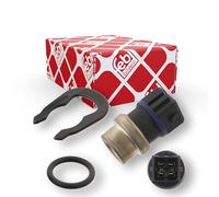 FEBI BILSTEIN Coolant Temperature Sensor 39142 blue with retaining spring, with gasket/seal VOLKSWAGEN: TRANSPORTER 4 Bus, Golf 4, Transporter 4