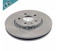 FEBI BILSTEIN 39186 Brake Disc Front Fits Chevrolet Aveo Cruze Opel Vauxhall