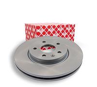 febi bilstein 39186 Brake Disc Set (2 Brake Disc) front, internally ventilated, No. of Holes 5
