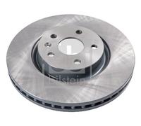 febi bilstein 39188 Brake Disc Set (2 Brake Disc) front, internally ventilated, No. of Holes 5