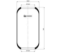 FEBI BILSTEIN 39383 Boot, air suspension