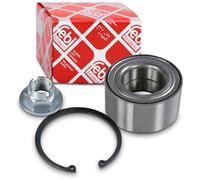 febi bilstein 39500 Wheel Bearing Kit with ABS sensor ring, castle nut and circlip, pack of one