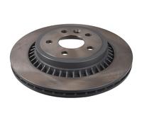 2x Brake Discs Pair Vented fits VOLVO XC60 Mk1 3.2 Rear 09 to 15 302mm Set Febi
