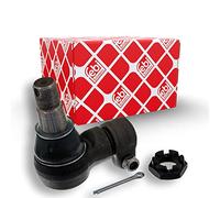 febi bilstein 39658 Ball Joint for steering hydraulic cylinder with castle nut and cotter pin, pack of one