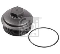 Oil Filter Cap fits VW PASSAT 357, 3C2, 3C5 1.9D 2.0D 05 to 12 Lid Cover Febi