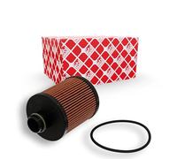 febi bilstein 39837 Oil Filter with seal ring, 1 unit | Compatible with: Alfa Romeo 159, 159 Sportwagon, Brera, Giulietta, Mito, Spider, Chevrolet Aveo Hatchback, Aveo Notchback