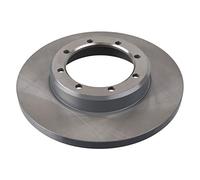 febi bilstein 39868 Brake Disc Set (2 Brake Disc) rear, full, No. of Holes 8
