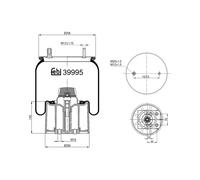 FEBI BILSTEIN 39995 Boot, air suspension