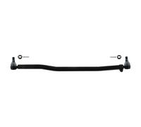 febi bilstein 40001 Drag Link with castle nuts and cotter pins, from steering gear to 1st front axle, pack of one