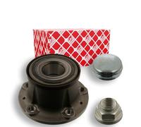 febi bilstein 40018 Wheel Bearing Kit with wheel hub, axle nut and dust cap, pack of one
