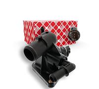 febi bilstein 40236 Thermostat Housing with thermostat, seal and temperature switch, pack of one