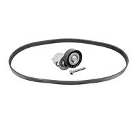 febi bilstein 40308 Auxiliary Belt Kit with belt tensioner and screw, pack of one