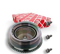 febi bilstein 40315 Pulley decoupled, for crankshaft with sensor ring and screw, pack of one