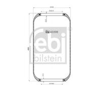 FEBI BILSTEIN 40399 Boot, air suspension