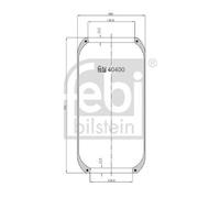 FEBI BILSTEIN 40400 Boot, air suspension