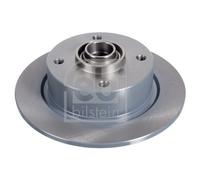 Febi Brake Discs FE40819 Solid Front 278mm for VW Beetle 1500 1.5 (66-73) 2x Set